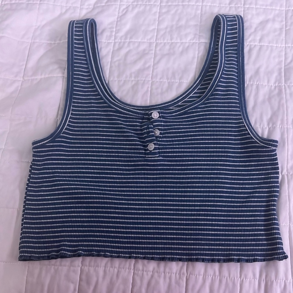 cropped american eagle tank top